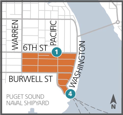 Downtown Bremerton SCOOT Car District